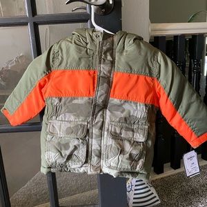 Boys size 24M Osh Kosh winter coat new with tags!